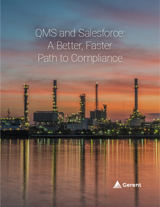 QMS and Salesforce: A Better, Faster Path to Compliance Cover